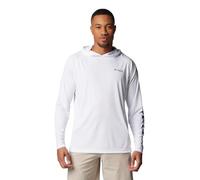 Columbia Herren Terminal Tackle Hoodie, Weißes Nachtschatten-Logo, X-Large