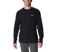 Columbia Herren Thistletown Hills Long Sleeve Crew Wanderhemd, Schwarz, Mittel