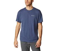 Columbia Herren Thistletown Hills Short Sleeve Wander-Shirt, Dark Mountain Heather, 5X