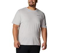 Columbia Herren Thistletown Hills Short Sleeve Wander-Shirt, Grey Heather, XL
