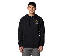 Columbia Trek Graphic Hoodie – Herren – mit Aufdruck – Schwarz, CIRCULAR LINESCAPE