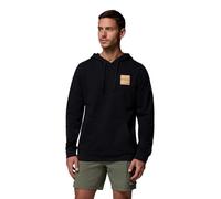 Columbia Herren Trek Hoodie, Schwarz/Boxy-Marke, Medium