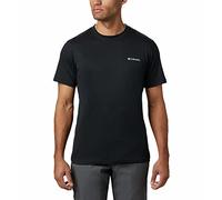 Columbia Herren Zero Rules Technisches Kurzärmeliges T Shirt, Black 010, XL EU