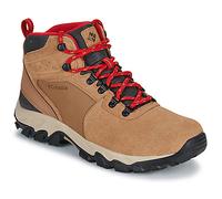 Columbia Newton Ridge Plus II Suede Waterproof Wanderschuhe hellbraun/rot - 42