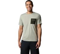 Columbia Hike Pocket Crew Herren T-Shirt, grün L