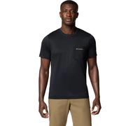 Columbia Hike Pocket Crew Herren T-Shirt, schwarz L
