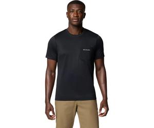 Columbia Hike Pocket Crew Herren T-Shirt, schwarz M