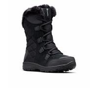 Columbia Ice Maiden II WP wasserdichte Schneestiefel für Damen, Schwarz (Black x Columbia Grey), 36 EU