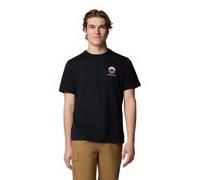 COLUMBIA Kettle River Outdoor Tee Herren / BLACK, CIRCULAR LINESCAPE /