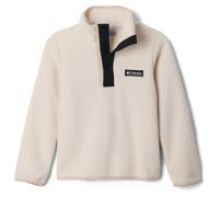 Columbia - Kid's Helvetia II Half Snap Fleece - Fleecepullover, Gr. 128 S, beige (Chalk/Black)