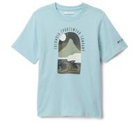 Columbia - Kid's Valley Creek II S/S Graphic Shirt - T-Shirt, Gr. 152 L, blau/grau (MarineLight/CozyCoastline)