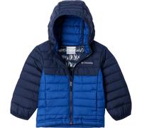 Columbia Kinder Powder Lite II Hoodie Jacke (Größe 168, blau)