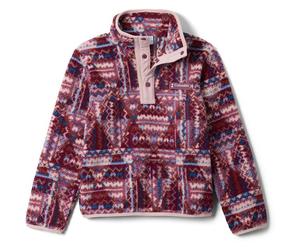 COLUMBIA Kinder Rolli Helvetia II Printed Half Snap Fleec (2097071) L Lila