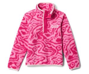 COLUMBIA Kinder Rolli Helvetia II Printed Half Snap Fleec (2097071) S Guava pink Topoglitch, Guava Pink