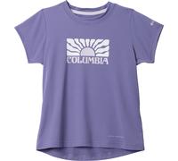 Columbia Kinder Tech Trail Utility Graphic T-Shirt (Größe 132, lila)
