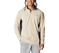 Columbia - Klamath Range II Half Zip - Fleecepullover, Gr. XS XS - Regular, beige (AncientFossil/Black)