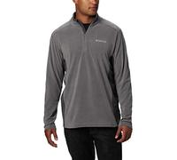 Columbia Klamath Range II Half Zip Fleece Pullover für Herren, City Grey, Shark