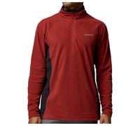 Columbia Klamath Range II Half Zip Fleecejacke rot/dunkel/schwarz - XL