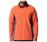 Columbia - Klamath Range II Half Zip - Fleecepullover, Gr. XS, rot (Zing/Shark)