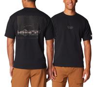 Columbia - Kurzarm-T-Shirt - CSC™ Heritage Graphic Tee Black für Herren - Größe S - schwarz schwarz S