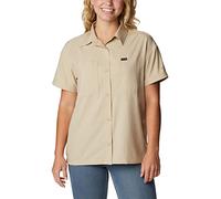 Columbia Kurzarm-Wanderhemd für Damen, Silver Ridge Short Sleeve Shirt, Nylon
