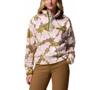 Columbia - Kurzer Fleecepullover mit halbhohem Kragen - Damen / Frau - Helvetia II Printed Cropped Half Snap Pink Agate Florascope - Rosa L