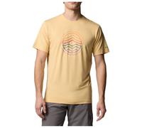 Columbia - Kwick Hike Graphic S/S Tee - T-Shirt, Gr. XL, beige (SandDuneHeather/PeakedLifestyle)