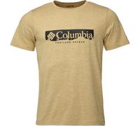 Columbia KWICK HIKE GRAPHIC SS TEE Herren T-Shirt, beige, größe S