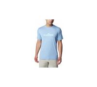columbia kwick hike technisches t shirt blau