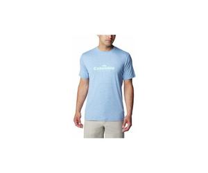 columbia kwick hike technisches t shirt blau S