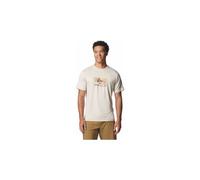 columbia kwick hike technisches t shirt weis mann