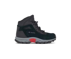 Columbia Leder-Boots "Youth Newton Ridge Amped" in Schwarz - Größe 29 | Kinderstiefel