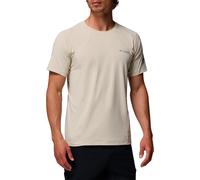 Columbia - Leichtes Stretch-Wander-T-Shirt - Herren - Diamond Peak Pro Short Sleeve Dark Stone - Diamond Peak Pro Short Sleeve Dark Stone Beige L