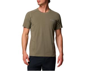 Columbia - Leichtes Stretch-Wander-T-Shirt - Herren - Diamond Peak Pro Short Sleeve Stone Green - Diamond Peak Pro Short Sleeve Stone Grün L