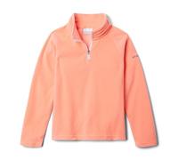 Columbia Mädchen Glacial Half Zip Fleece Pull Over, Hot Coral, 140