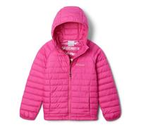 Columbia Kinder Powder Lite II Hoodie Jacke (Größe 140 , pink)