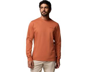 Columbia Men’s CSC Graphic Long Sleeve T-shirt teak brown textured scene (235) M