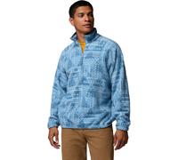 Columbia Men’s Timber Crest MTR Fleece Printed Half Zip rainy day, geomix tonal (447) XL
