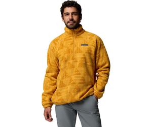 Columbia Men’s Timber Crest MTR Fleece Printed Half Zip squash, geomix tonal (735) XXL