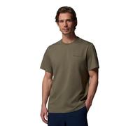 Columbia Men's Basic Tee Short Sleeve T-Shirt, Stone Green, XS
