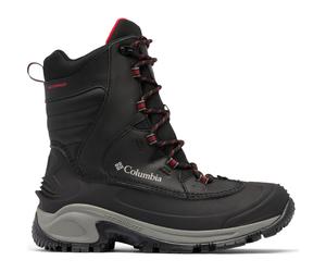 Columbia Men's Bugaboot III Winter Boots black, bright red (012) 10.5
