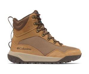 Columbia Men's Burnsider Omni-heat Infinity Waterproof Winter Boot dark brown, dark mountain (202) 8