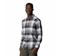 Columbia Men's Cornell Woods Flannel Long Sleeve Shirt Black/grey Classic Multi Tartan S