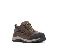 Columbia Men's Crestwood Waterproof Hiking Boot, Mud, Squash, 9 Wide US