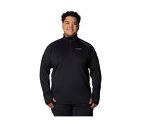 Columbia Men's Crystal Leaf Omni-heat Helix Technical Half Zip Fleece black (010) M