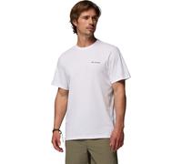 Columbia Csc™ Logo Back Kurzarm-t-shirt XL White / Boxy Brand