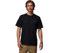 Columbia Men's CSC Logo Organic Cotton T-Shirt Black, Linework C Badge L
