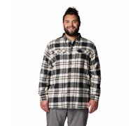 Columbia Men's Flare Gun Stretch Flannel Black River Crossing Plaid S