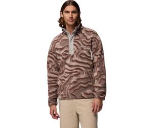 Columbia Men's Helvetia II Half Snap Fleece iron, topoglitch (626) L