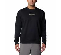 Columbia Men's Meridian Creek Crew Black, Csc Center Chest M